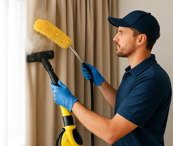 Trusted residential curtain cleaning technician Matty Curtain Cleaning allambie-heights-nsw QLD